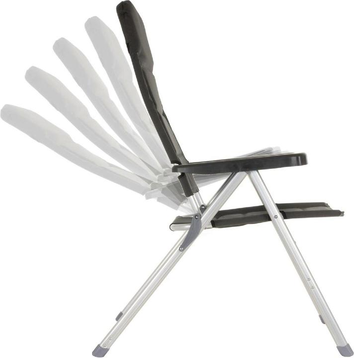 Produktbild VCM 2er Set Campingstuhl extrastarke Polsterung Gartenstuhl Klappstuhl Alu-Stuhl
