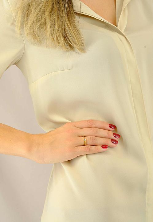 Actual product image Muau Solitaire (54, 750/18 K Gold)