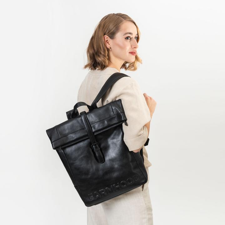 Image du produit Farmhood Sac à dos en cuir Memphis 41 cm pour ordinateur portable (13 l)