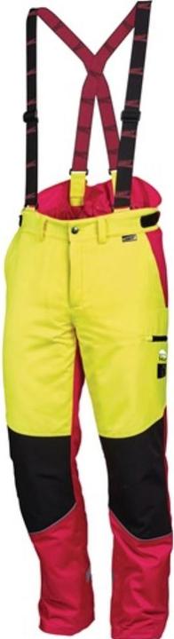 L+D Forest Protection Trousers Comfort Size 48 neon yellow/red (48)