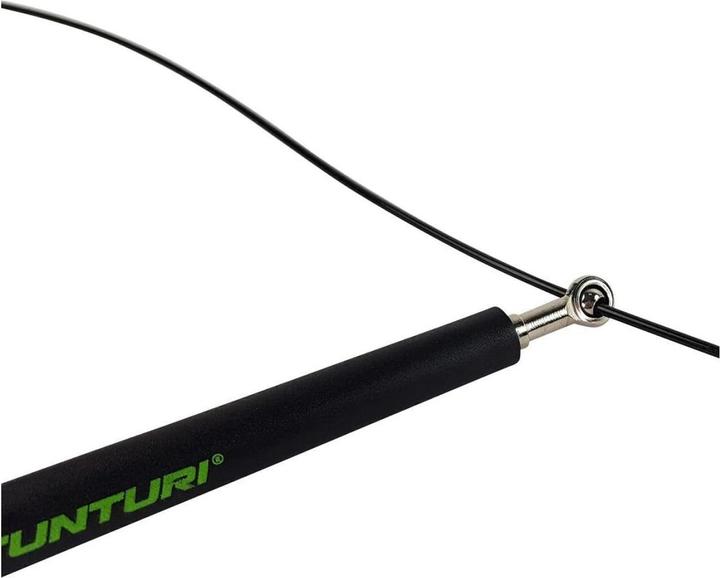 Actual product image Tunturi Verstellbares Springseil mit Alu-Griffen und Kugellager (300 cm)