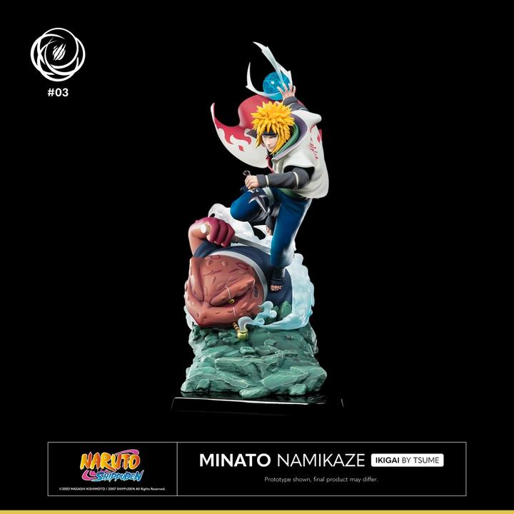 Actual product image Tsume Naruto Shippuden "Minato Namikaze" Ikigai 1/6 Statue
