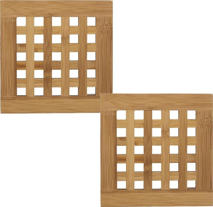 Actual product image Relaxdays Coaster set (2 x, Pan coaster)
