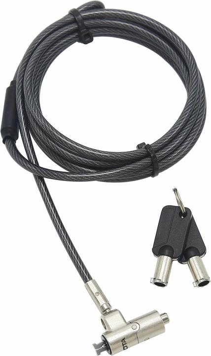 Immagine prodotto Dicota Cavo Sec. Nano Lock Ultra Slim con chiave, slot