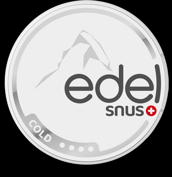 Actual product image Edelweiss Cold (All White Slim) (Nicotine Pouches, 20 mg)