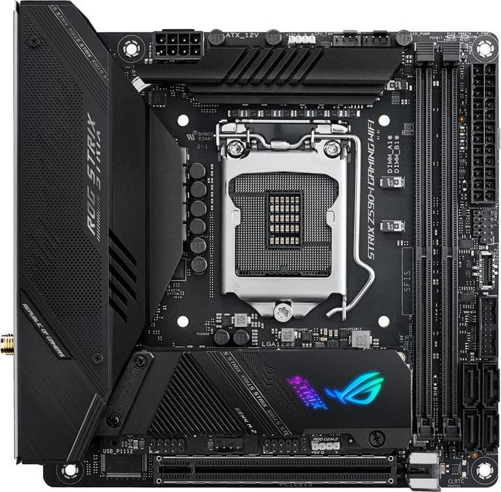 ASUS ROG STRIX Z590-I GAMING WIFI (LGA 1200, Intel Z590, Mini-ITX)