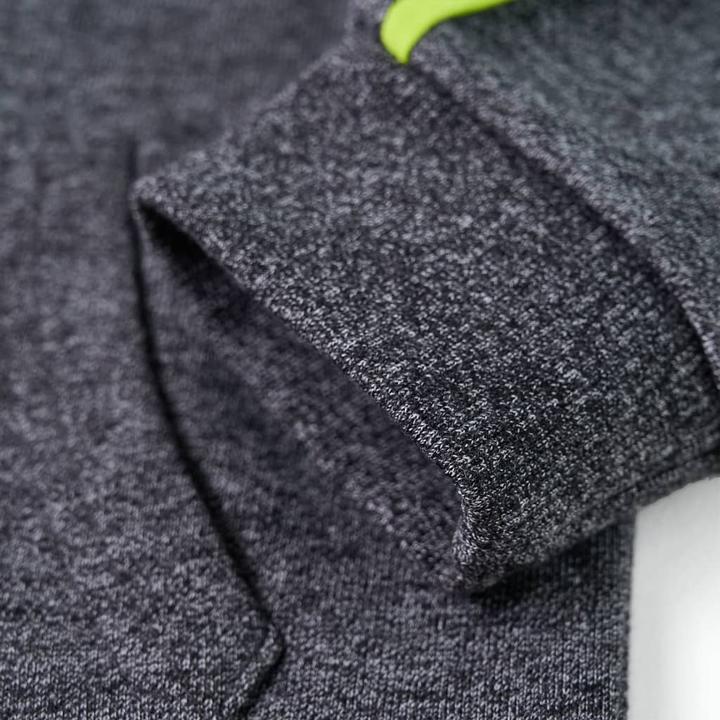 Immagine prodotto VidaXL Felpa con cappuccio per bambini con zip Grigio melange (128)