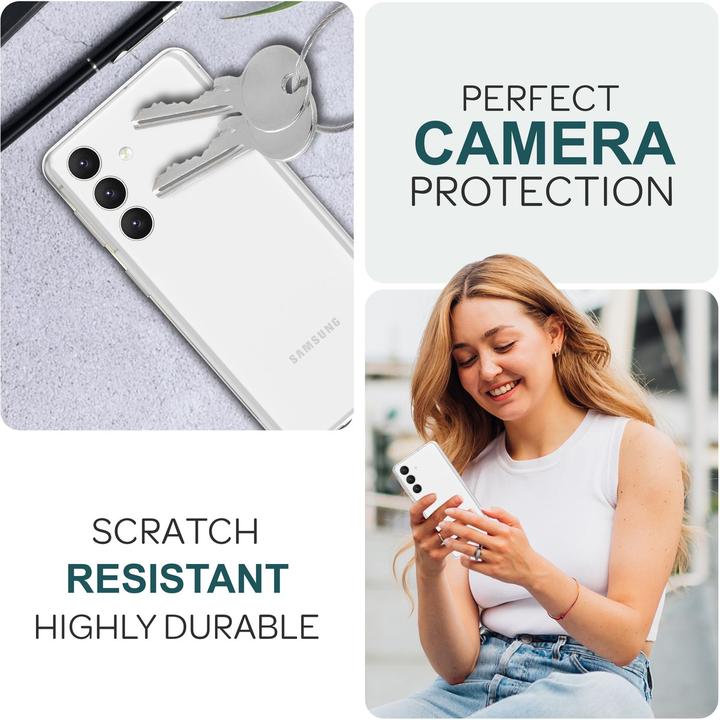 Image du produit Nalia 2x verre de protection de la caméra (2 pièce(s), Samsung Galaxy S24)