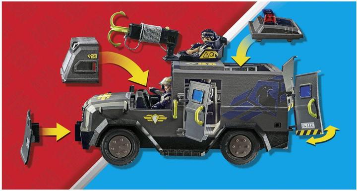 Produktbild Playmobil SWAT-Geländefahrzeug (71144, Playmobil City Action)
