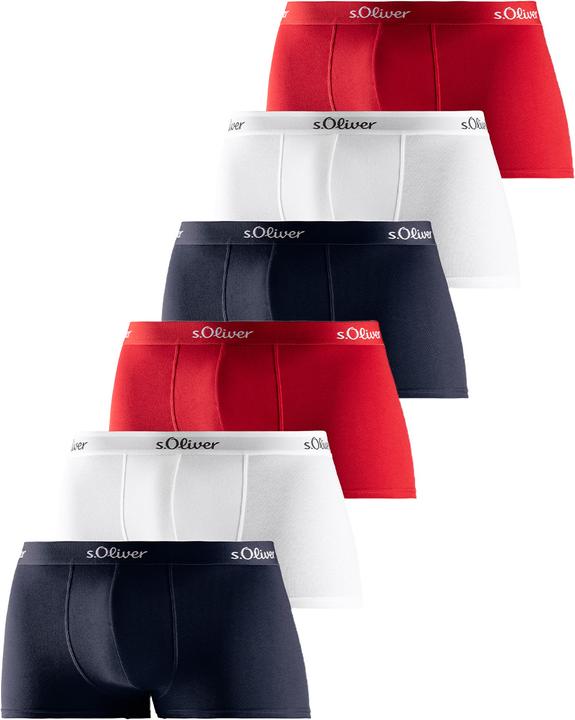 Produktbild S.Oliver 6er Pack Basic Retro Short / Pant (M, 6er Pack)