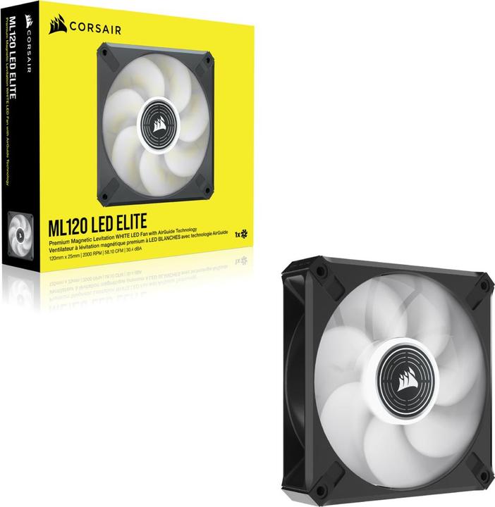 Image du produit Corsair ML120 LED ELITE Premium (120 mm, 1 x)