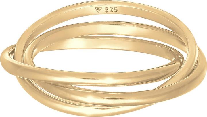 Elli Ring Wickelring Trio Trini Basic 925 Silber