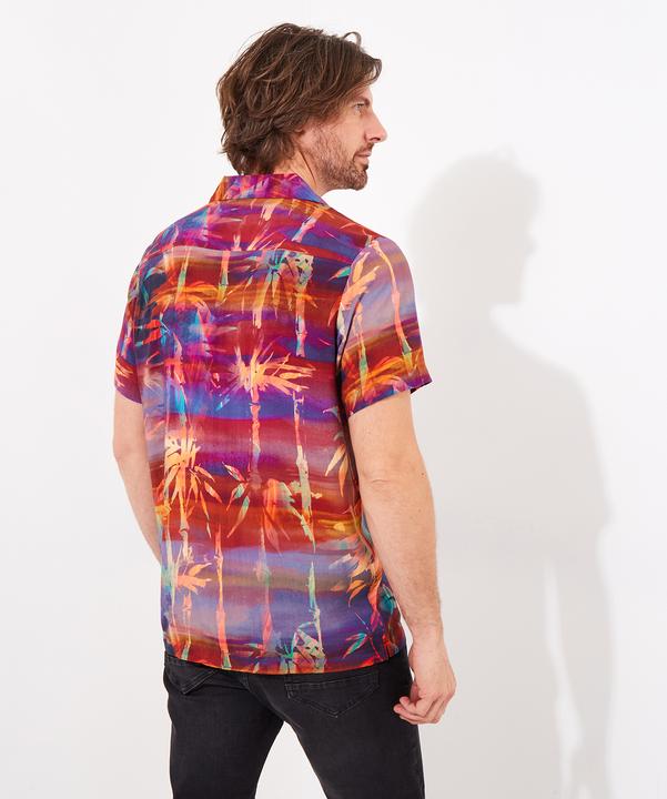Immagine prodotto Joe Browns Sunset Palm Tree Short Sleeve Shirt (XL)