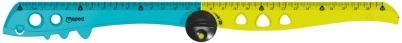 Image du produit Maped Règle pliante CROC CROC, plastique, 15/30 cm, jaune/turquoise, blister 1 pièce (300 mm)