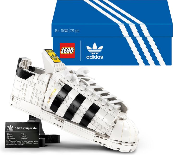 Image du produit LEGO Adidas Originals Superstar (10282, LEGO Icons)
