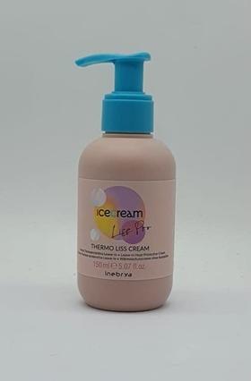 Inebrya Ice Cream Liss Perfect Heat Protective Cream For Unruly Hair 150Ml (150 ml)