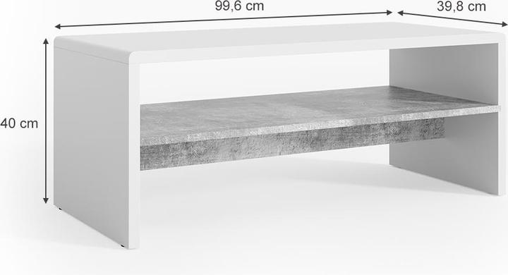 Produktbild Vicco Couchtisch (99 x 40 x 40 cm)