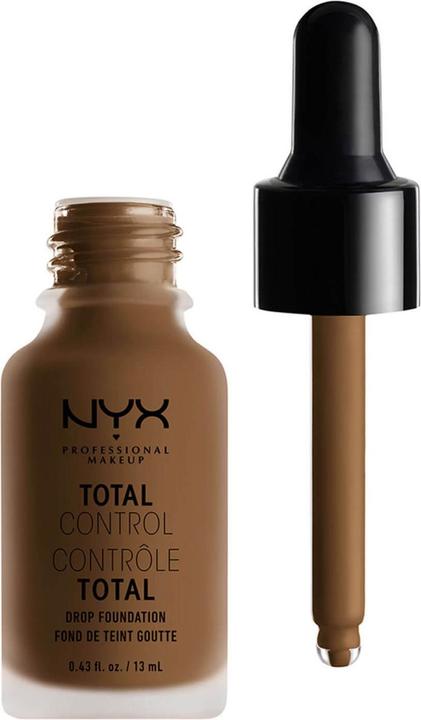 Produktbild NYX Professional Make-Up Total Control Drop - Foundation Deep Sable (Deep Sable)