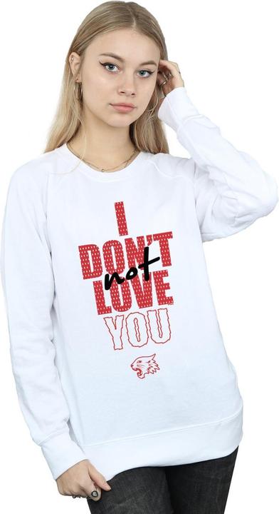 Actual product image Disney Womens/Ladies High School Musical The Musical Not Love You Sweatshirt (XL)
