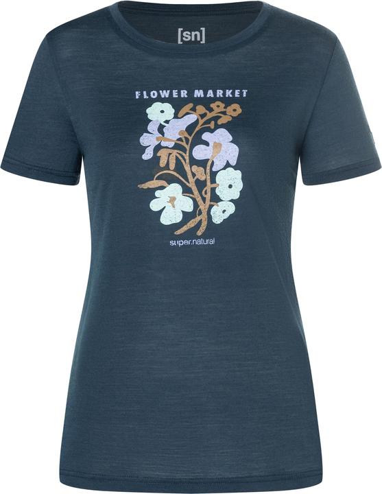 Super Natural Women's Flower Market Tee (XS)