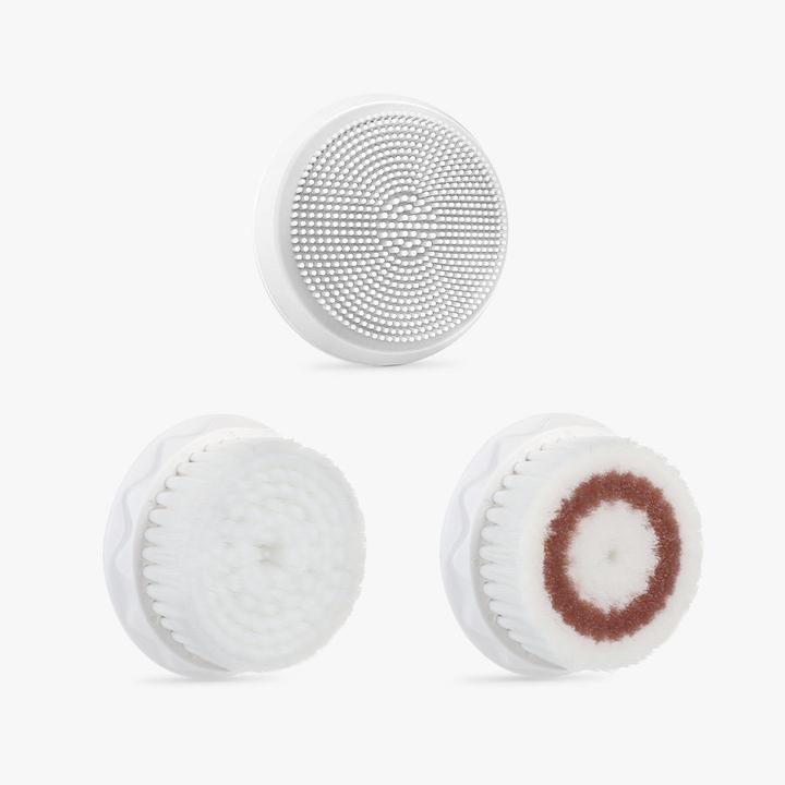 Actual product image Liberex Egg Vibrating Facial Cleansing Brush - White