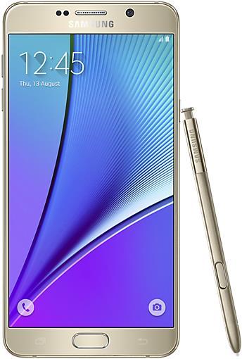 Produktbild Samsung Galaxy Note 5 (32 GB, Gold Platinum, 5.70", Single SIM, 16 Mpx, 4G)