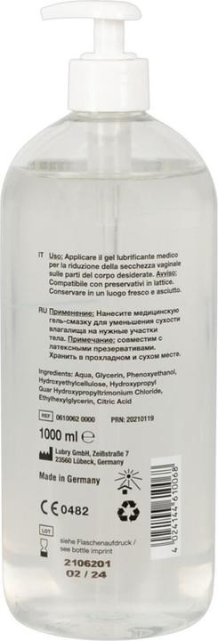 Actual product image Just Glide Waterbased (1000 ml)