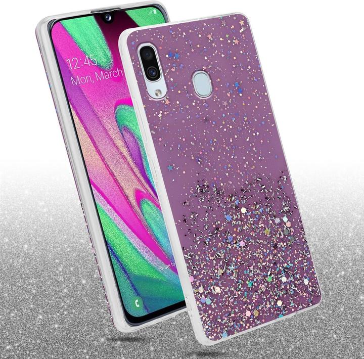 Produktbild Cadorabo TPU Cover funkelnder Glitter (Samsung Galaxy A40)