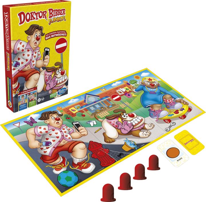 Productafbeelding Hasbro Gaming Dokter Bibber Junior (Duits)