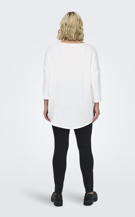 Produktbild Only Locker geschnittenes Curvy Oberteil mit 3/4-Ärmeln Top (L)