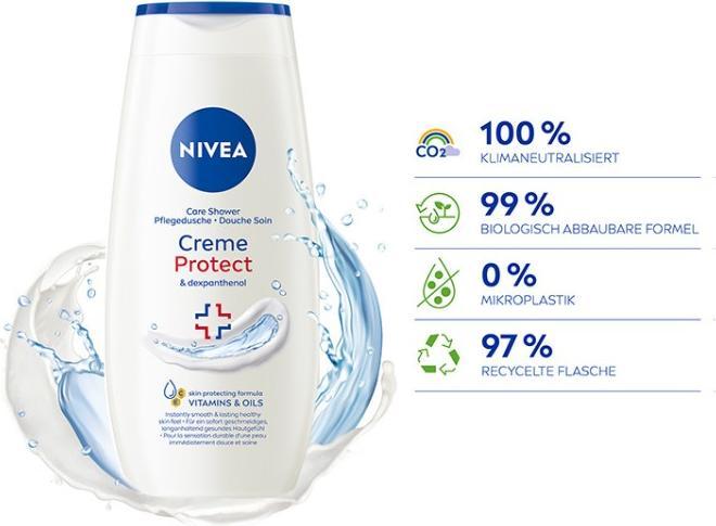 Produktbild NIVEA Pflegedusche Creme Protect (250 ml)