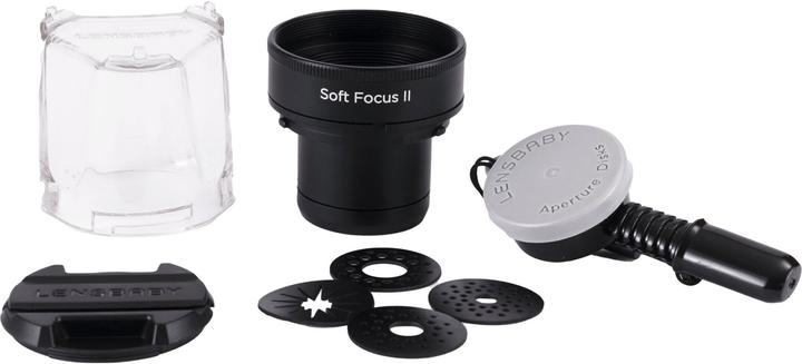 Produktbild Lensbaby Soft Focus II 50 Optic mit Anschluss Sony E (Sony E, APS-C / DX, Vollformat, Micro Four Thirds)