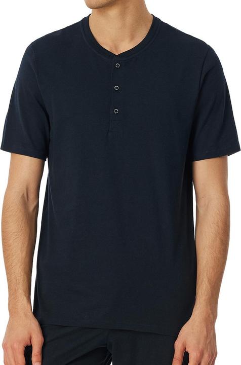 Schiesser T-Shirt Knopfleiste