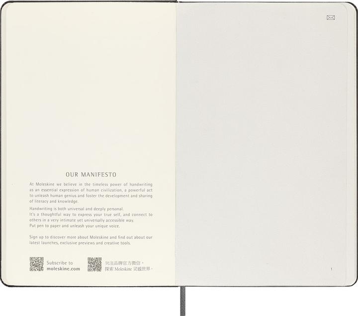 Image du produit Moleskine Carnet Smart (130 x 210 mm, Blanc, Couverture rigide)