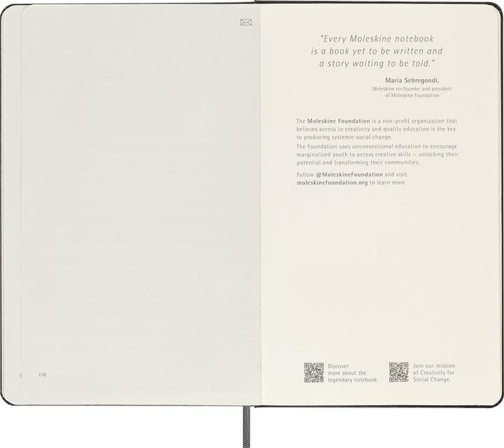 Image du produit Moleskine Carnet Smart (130 x 210 mm, Blanc, Couverture rigide)