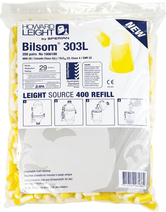Bilsom Tappi per le orecchie (400 x)