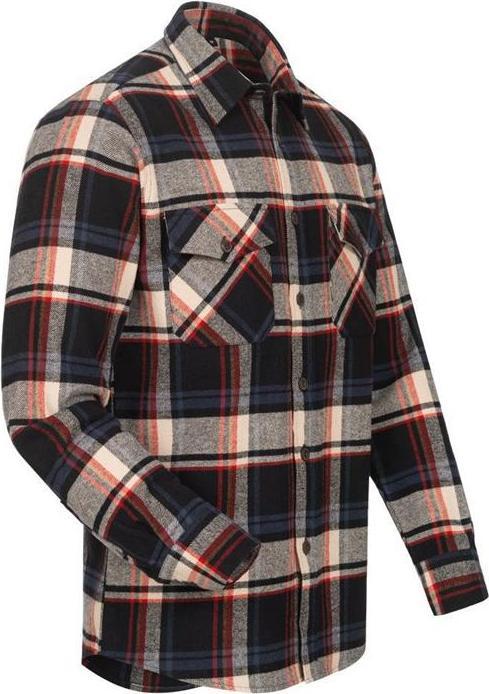 Produktbild Craftland Flanellhemd TURRELL Grösse XXXL schwarz/marine/beige/rot kariert (3XL)
