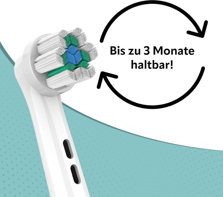 Produktbild Ora-Care Ersatzbürsten Precision Clean kompatibel mit Oral-B 8er Pack (8 x)