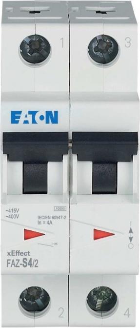 Produktbild Eaton Sicherungsautomat 2-polig 4A