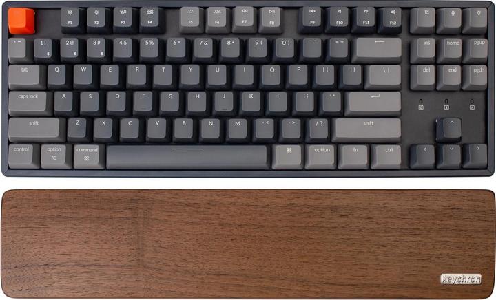 Image du produit Keychron Walnut Wood Palm Rest for K8, K8 Pro and C1 keyboards