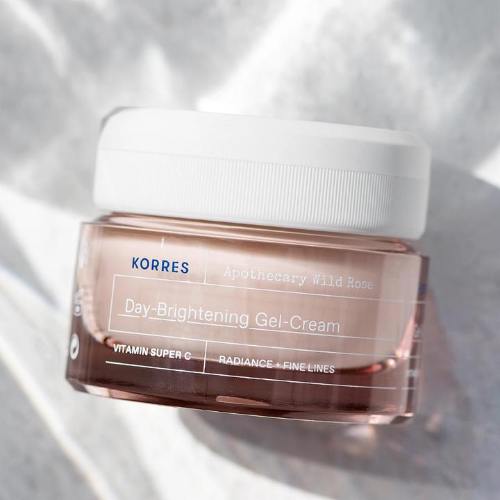 Actual product image Korres Apothecary Wild Rose Gel-Cream for radiant complexion - normal and combination skin (40 ml, Day cream, Face gel)