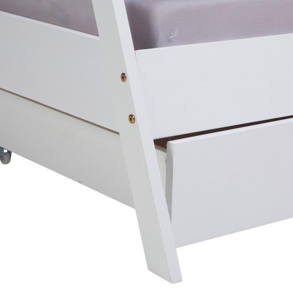 Immagine prodotto Homestyle4u Lettino TIPI con cassettiera (90 x 200 cm)