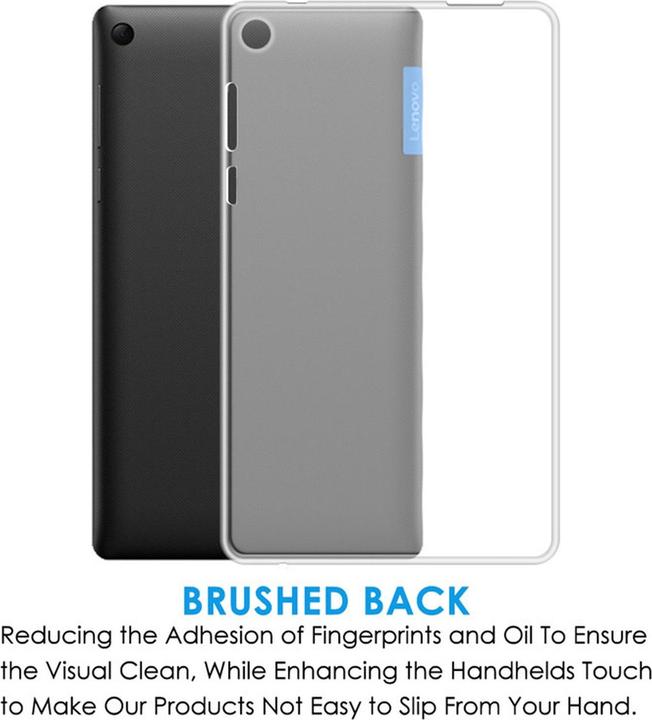 Produktbild Lobwerk TPU Soft-COVER für LENOVO Tab3 7 Plus TB-7703 F/X Silikon Case Schutz Hülle Etui (X)