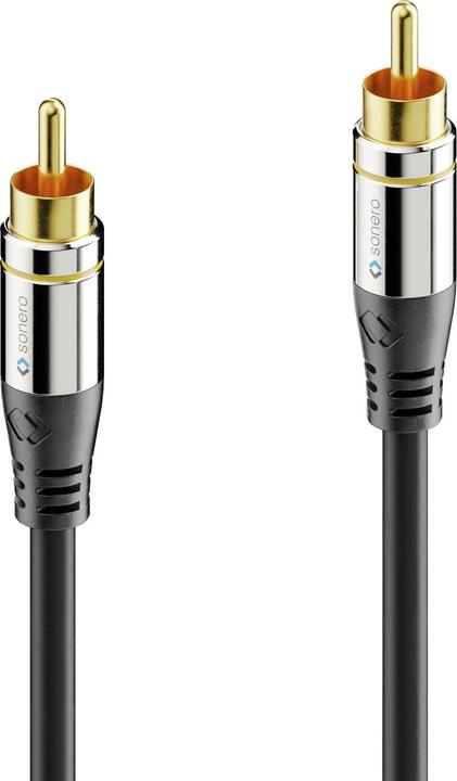 Produktbild Sonero Audio-Kabel Cinch - Cinch 5 m (5 m, Koaxial)