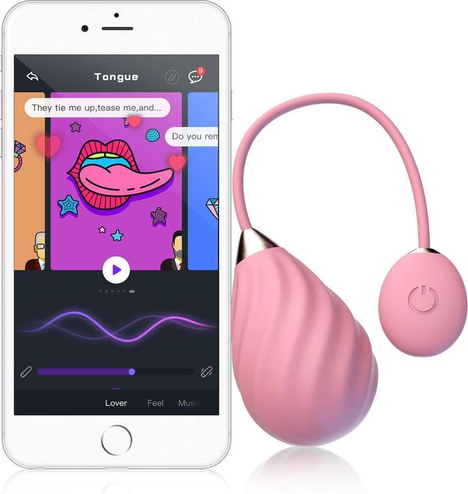 Produktbild Magic Motion Magic Sundae App Controlled Love Egg Pink