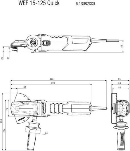 Productafbeelding Metabo WEF 15 Quick (125 mm)
