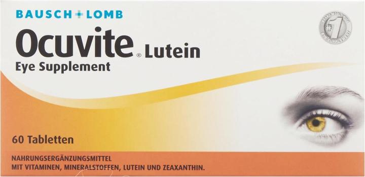 Image du produit Bausch + Lomb Lutéine en comprimé (60 pièce(s), Cachets, 55 g)