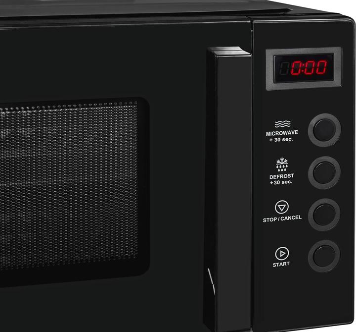 Actual product image Exquisit MW7020-F-030DI, black (20 l)