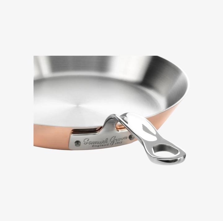 Actual product image Samuel Groves Copper frying pan (26 cm, Frying pan, Stainless steel, Copper)