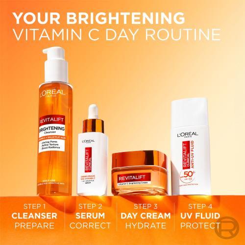 Actual product image L'Oréal Paris Revitalift Vitamin C Brightening Cream (50 ml, Day cream)